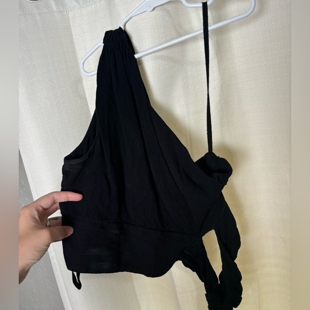 Free People Black Tank Top